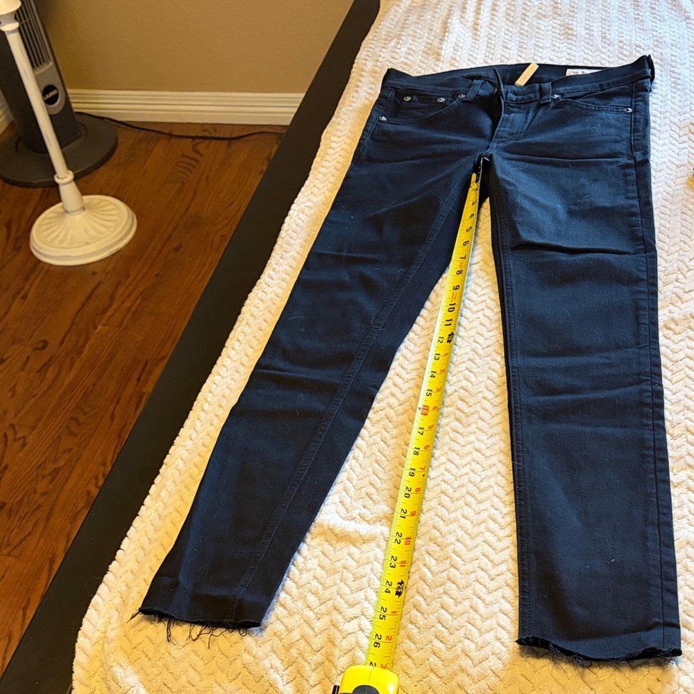 Rag & Bone Black Skinny Jeans